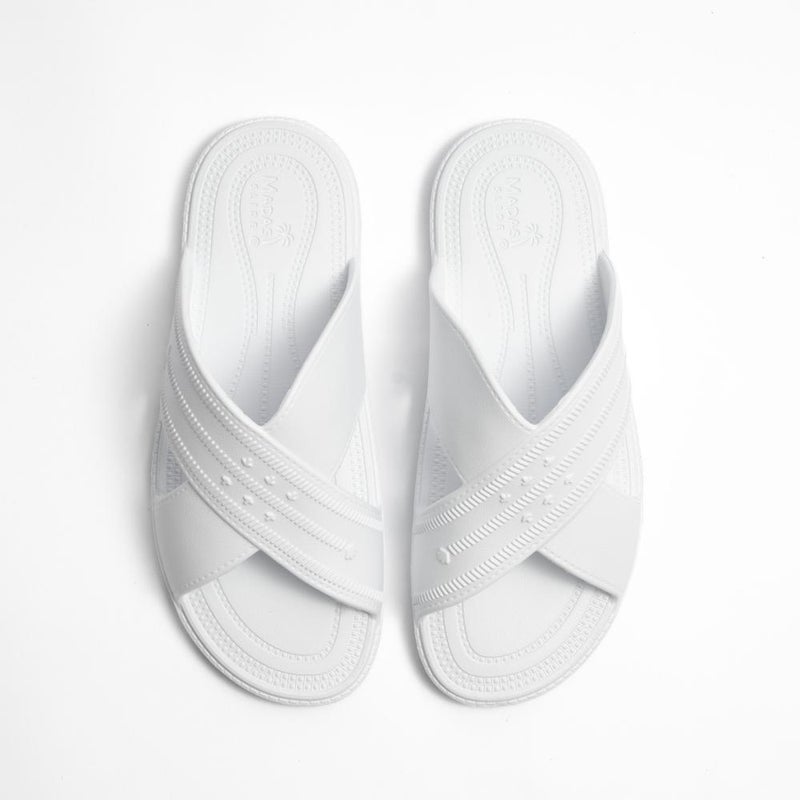 Madas Madas White X Waterproof Beach Slides - Unisex - Image 2