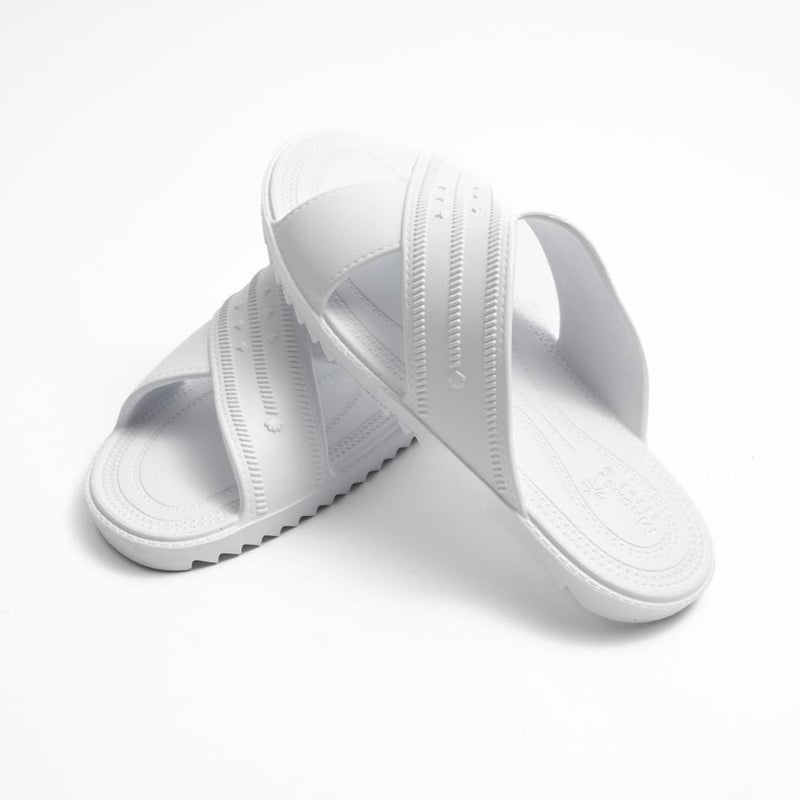 Madas Madas White X Waterproof Beach Slides - Unisex - Image 1