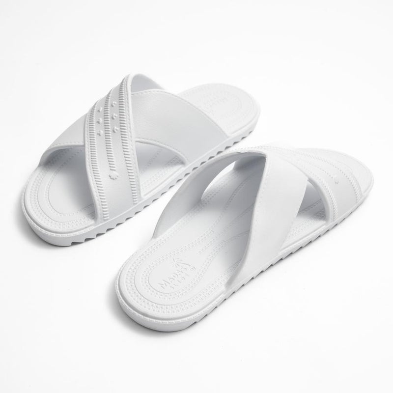 Madas Madas White X Waterproof Beach Slides - Unisex - Image 4
