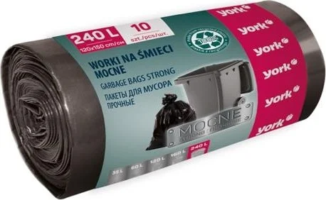 MiniHome York Extra Strong Garbage Bag 240L 10 Pieces