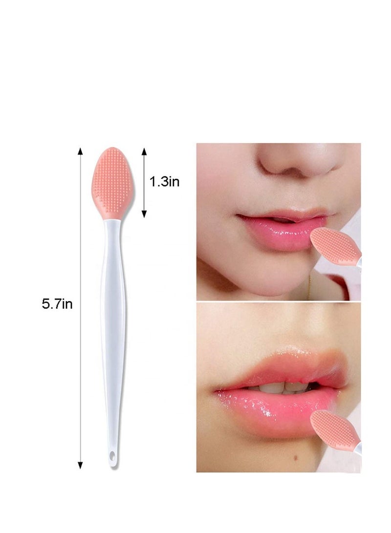 2pcs Silicone Exfoliating Lip Brush Have Double-Sided - Image 2