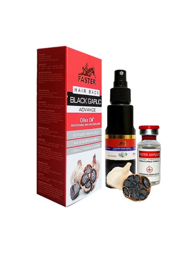 بخاخ زيت الشعر بالثوم الأسود من فاستر هير باك 100مل - Image 2