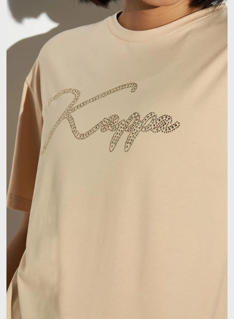 Kappa Logo Detail T-Shirt