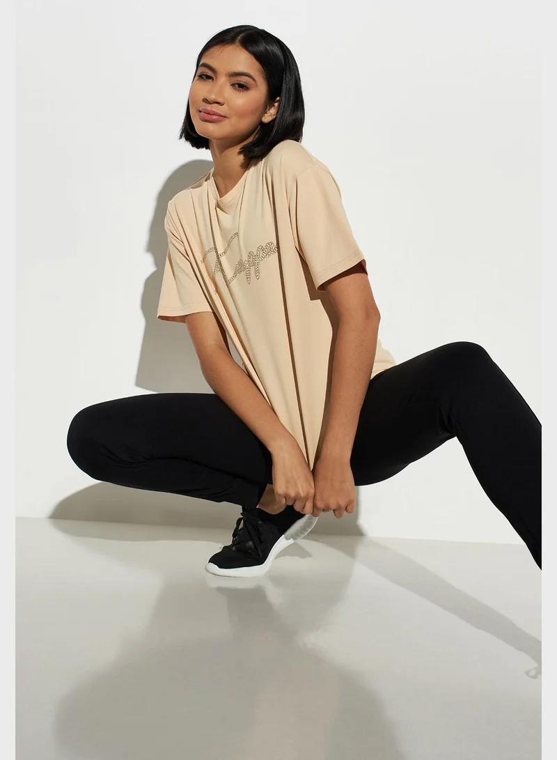 Kappa Logo Detail T-Shirt