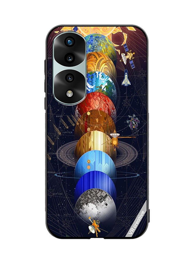 VR CREATIVE Protective Case Cover For Honor 70 Pro Earth Design Multicolour - Image 1