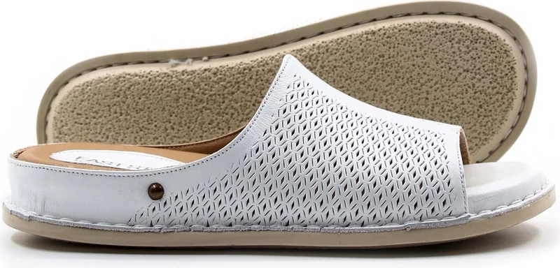 Fast Step Leather Women's Flat Slippers 733ZA912