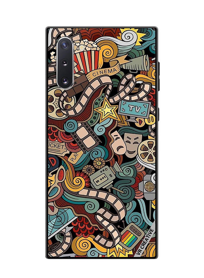VR CREATIVE Protective Case Cover For Samsung Galaxy Note10 5G Cinema Design  Multicolour - Image 1