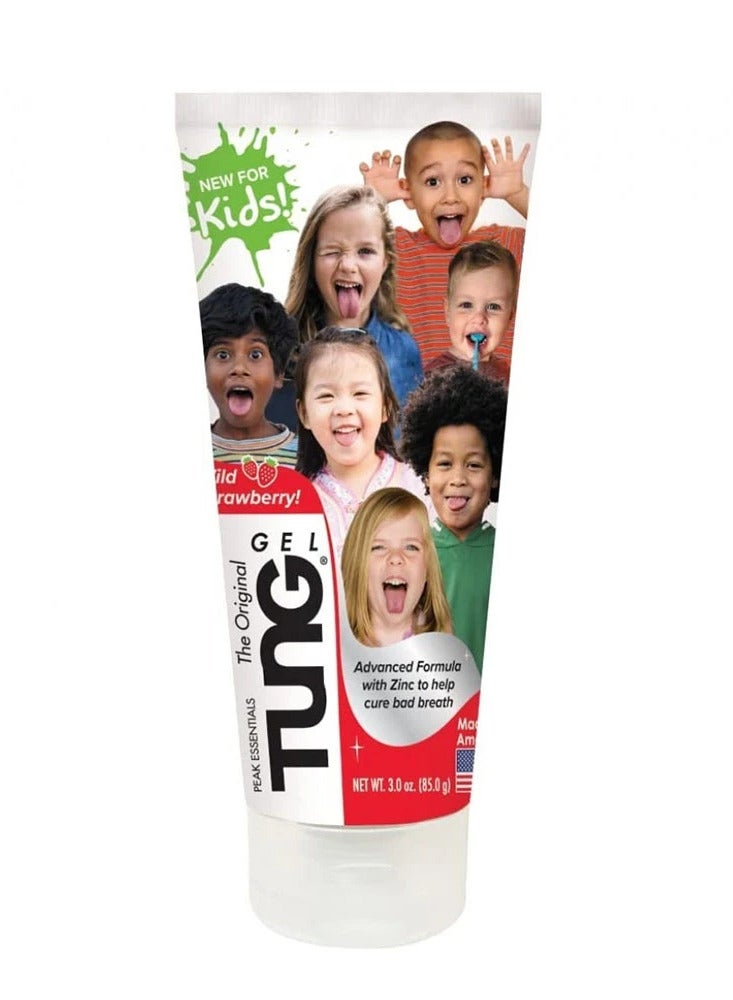 تونج منظف ​​لسان الأطفال بنكهة الفراولة 85غ - Image 1