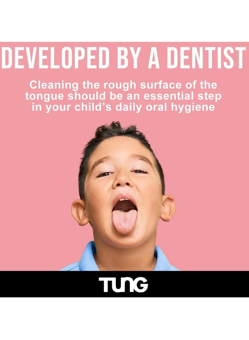 تونج منظف ​​لسان الأطفال بنكهة الفراولة 85غ - Image 3