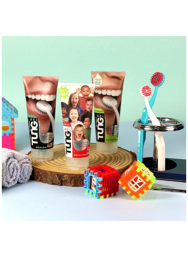 تونج منظف ​​لسان الأطفال بنكهة الفراولة 85غ - Image 5