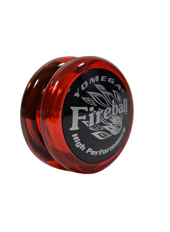 Yomega 2 Legendary Spinners The Original Yoyo with A Brain and Fireball Transaxle Yo-Yo. Beginner, Intermediate and Pro Level String Trick Play. Includes 5 Extra Strings (Fireball-Brain-Dark-Blue-Red) - Image 3