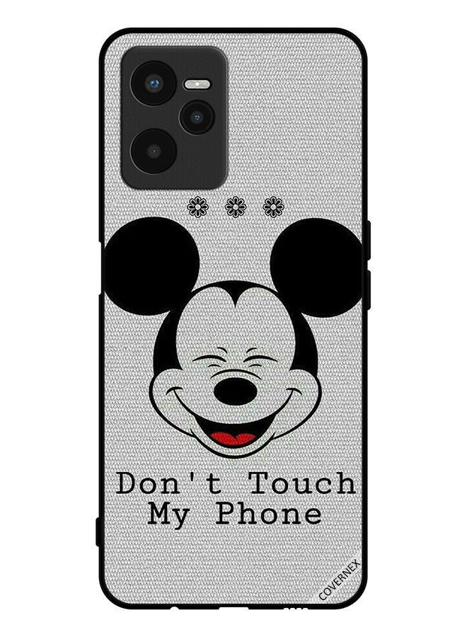 Covernex Protective Case Cover For Realme C35 Don't Touch My Phone Mickey - Image 1