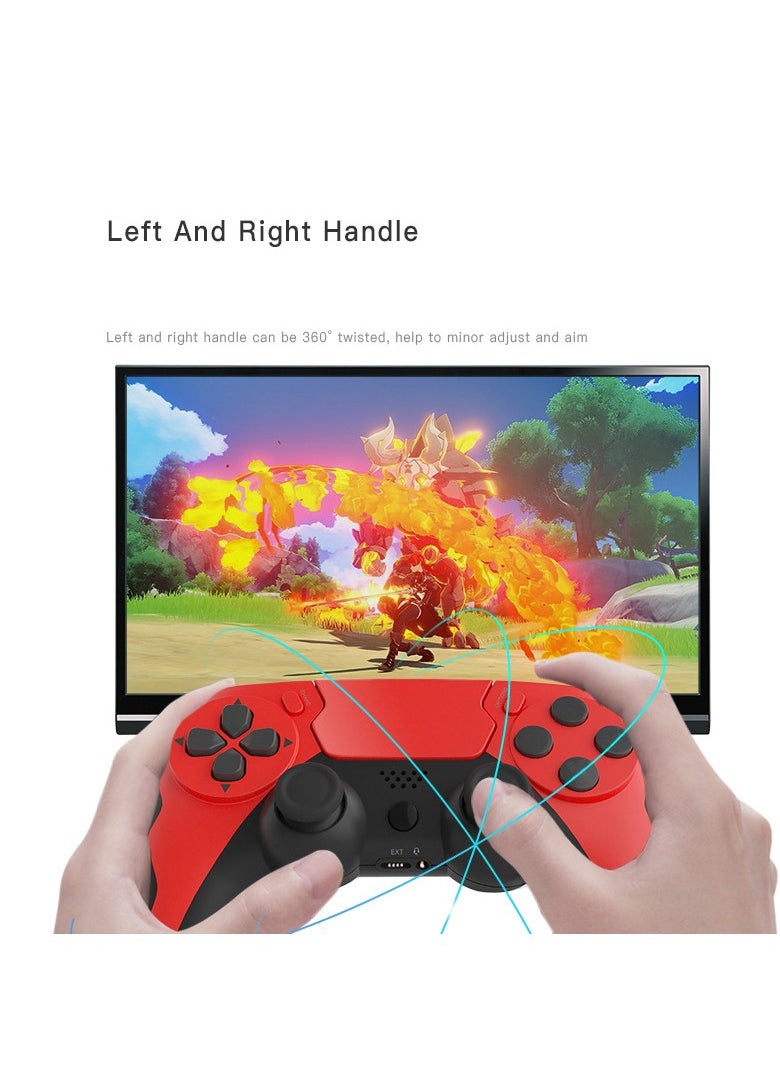 Generic P4 Gamepad Bluetooth Wireless Controller PC Gamepad Vibrates Six-axis PS4 Gamepad  - Image 3
