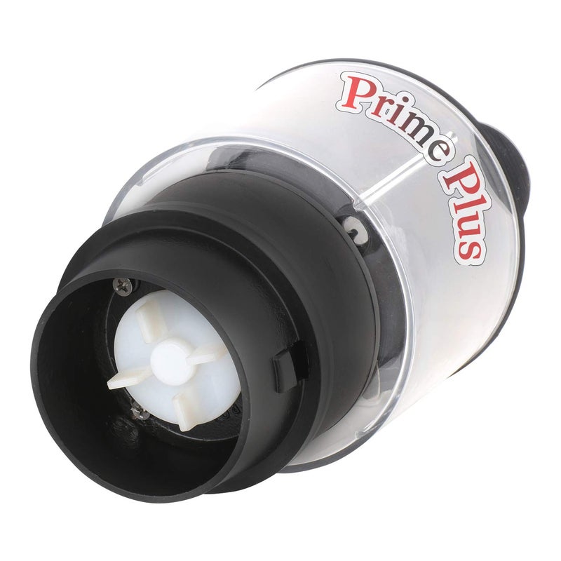 PRIME PLUS ملحق وعاء تقطيع بلاستيك ABS لخلاط لطحن البصل والسلطة والطماطم والبطاطس مع شفرات فولاذية كبيرة لتقطيع الفواكه والخضروات - Image 4