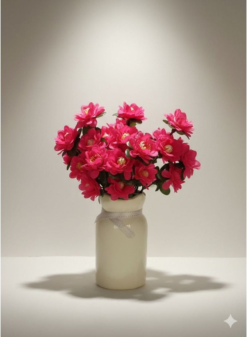 Vase with Decorative Flowers – Natural Beauty with Elegance, Featuring Flower Branches - Image 4