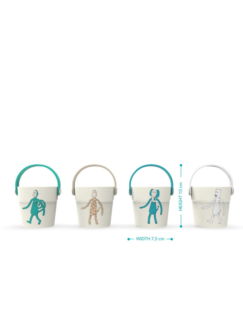 MATCHSTICK MONKEY - Bathtime Set Buckets - Image 1