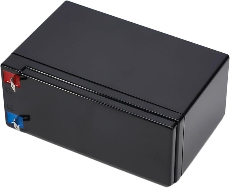 حامل بطارية 12 فولت 7 أمبير صندوق تخزين من مادة ABS مع شريط نيكل أسود - Image 3