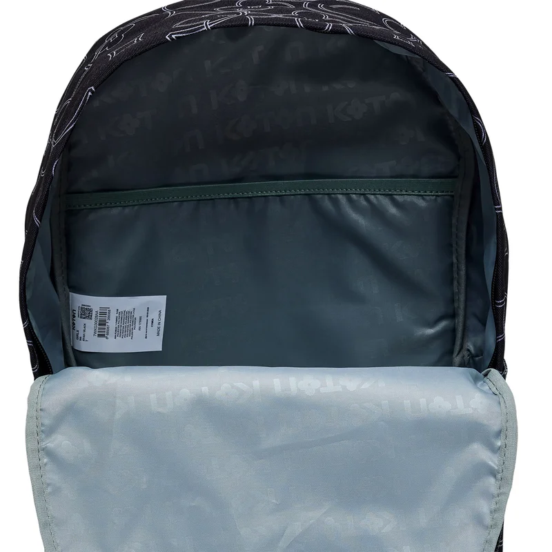Koton  Koton Kids Monogram Debossed Zippered School Bag  | Best Price UAE