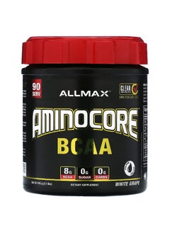 Allmax ALLMAX, AMINOCORE™ BCAA, White Grape, 2.1 lbs (945 g)  - Image 1
