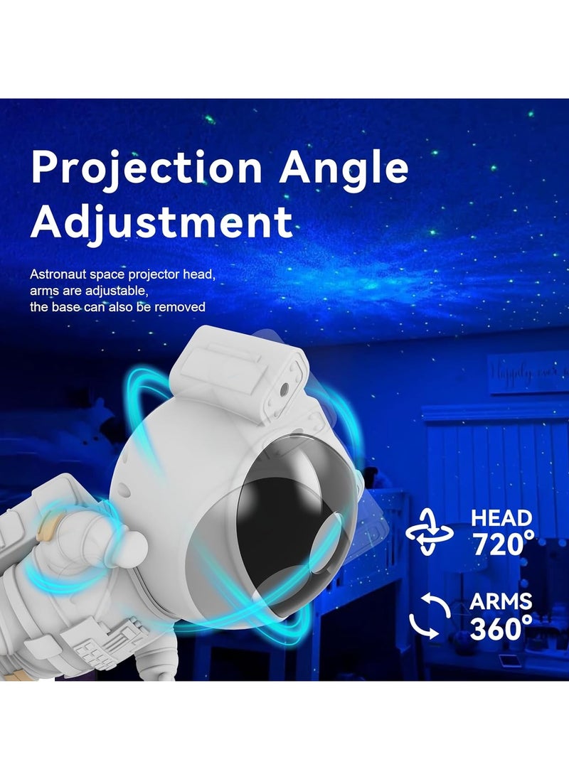 Lukadah - Astronaut Star Projector Galaxy Night Light - Astronaut 360° Rotation Magnetic Space Projector, Starry Nebula Ceiling LED Lamp with Timer and Remote, Kids Room Decor Aesthetic, for Birthdays, Valentine's Day - Image 1