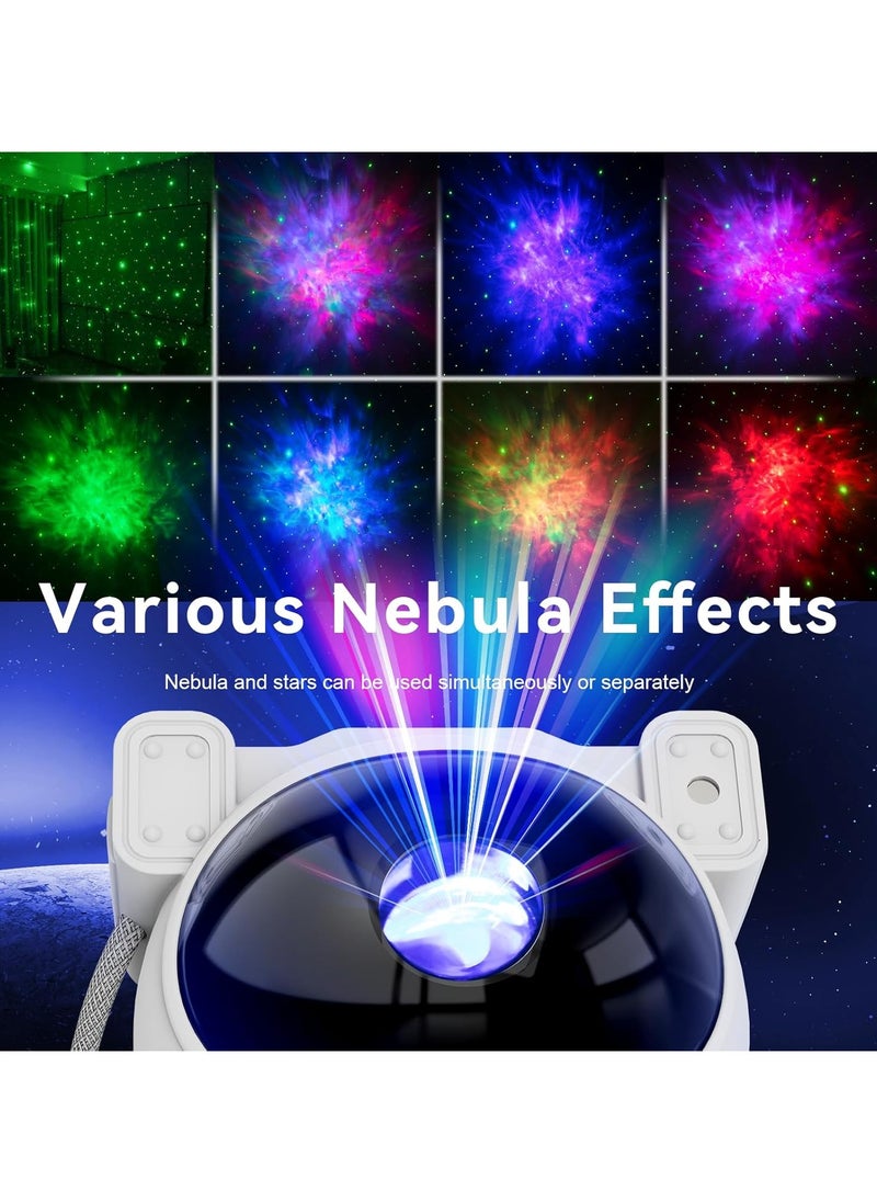 Lukadah - Astronaut Star Projector Galaxy Night Light - Astronaut 360° Rotation Magnetic Space Projector, Starry Nebula Ceiling LED Lamp with Timer and Remote, Kids Room Decor Aesthetic, for Birthdays, Valentine's Day - Image 1