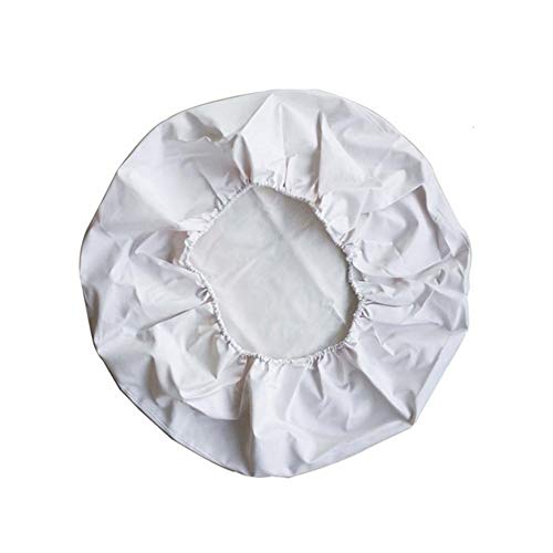 ESUPPORT Spare Tire Cover 13" inch Wheel Tyre Protector Case for All Diameter (55cm-58cm/22-23") Trailer Car Truck Waterproof Dustproof White - Image 3