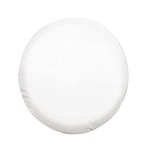 ESUPPORT Spare Tire Cover 13" inch Wheel Tyre Protector Case for All Diameter (55cm-58cm/22-23") Trailer Car Truck Waterproof Dustproof White - Image 1