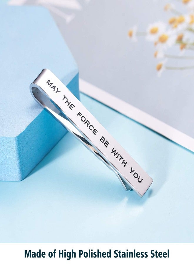 LParkin Premium Stainless Steel Tie Clip for Men & Women - Polished Finish, Secure Hold, Classic Accessory & Unique Gift - Image 4