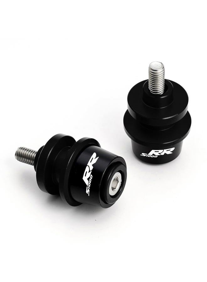 MOWOK 2PCS 8MM MOWOK SwingArm Sliders Spools Fits For BMW S1000RR S1000 RR HP4 S1000XR S1000R Motorcycle CNC Swing Arm Stand Screw (Black) - Image 4