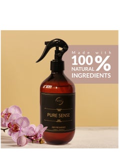ROSY PERFUMES Pure Sense Air Freshener Spray Non Aerosol Spray Bottle Infused with Essential Oils Eliminates Odors from Trash Cans Cars Pets  - Image 5