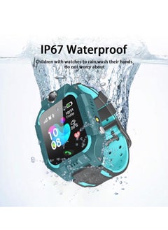 Gcom E06 Waterproof Kids Smartwatch – Blue Edition | LBS Tracker, SOS, Camera, Games, and Music – Perfect Gift for Boys and Girls (Ages 3-12)  - Image 4