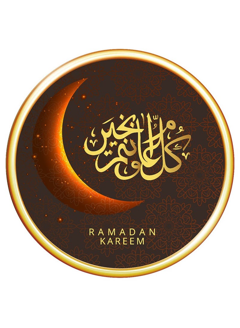 واي آند دي 4 قطع ديكور منزلي ديكور حائط عيد رمضان ملصق ديكور حائط متعدد الألوان ديكور منزلي متعدد الألوان ديكور عيد مبارك عيد مبارك ديكور رمضان كريم ملصقات حائط ملصقات حائط فنية ورق حائط عيد مبارك - Image 2