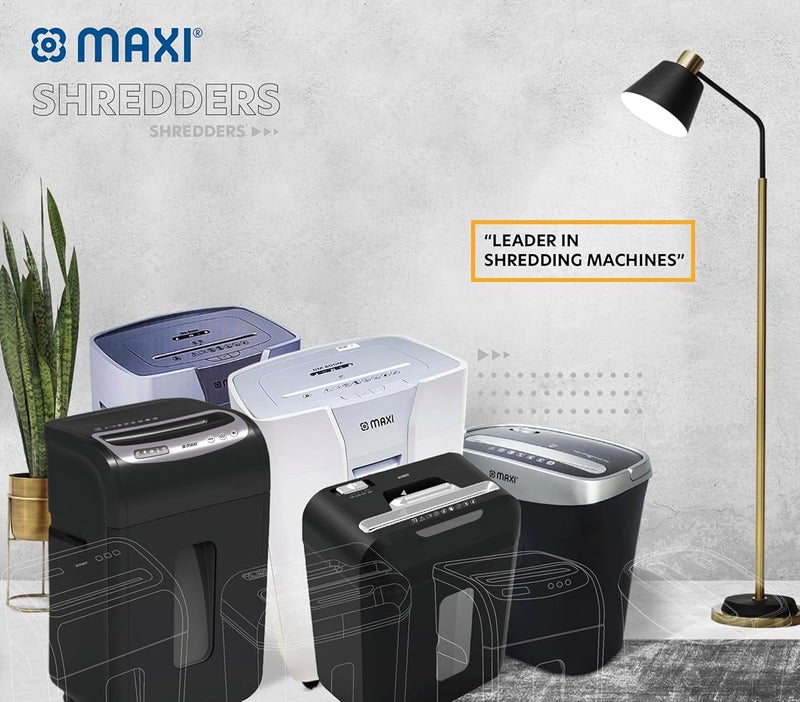 ماكسي مقطع MAXI CROSS CUT SHREDDER 060C، يقطع 6 أوراق في المرة الواحدة - Image 4