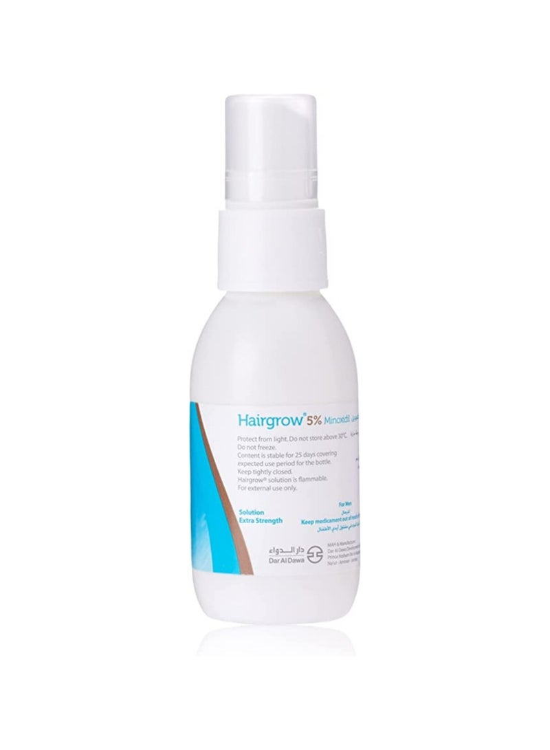 Dar Al Dawa Hairgrow 5% minoxidil 50ml - Image 3