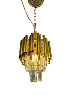 Tech Light Crystal Chandelier 20cm gold E14 40W  - Image 1