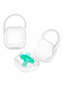 3 Pack Pacifier Case, Pacifier Container, Baby Pacifier Holder Box for Travel, BPA Free Pacifier and Nipple Shield Cases, Keeps Baby’s Binkies Clean and Accessible, Pacifier Accessories