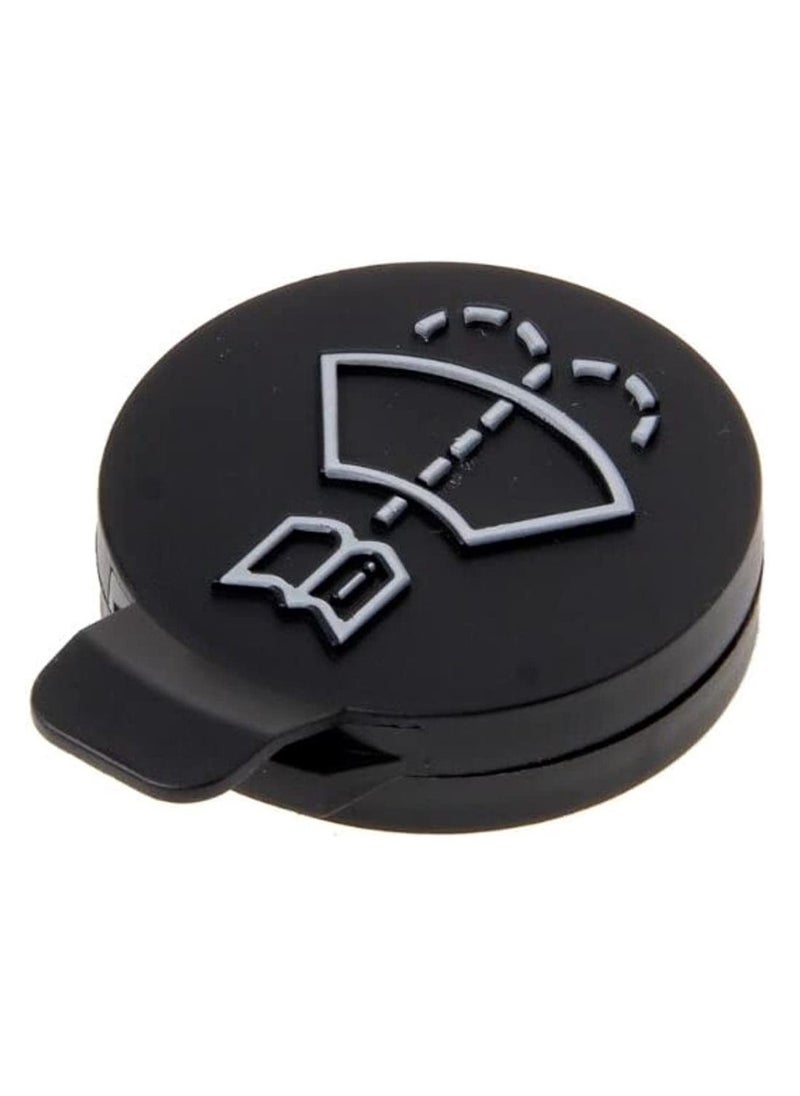 OIMG - Car Windshield Wiper Washer Fluid Reservoir Tank Bottle Cap Cover 13227300 Auto Accessories (Black) - Image 1