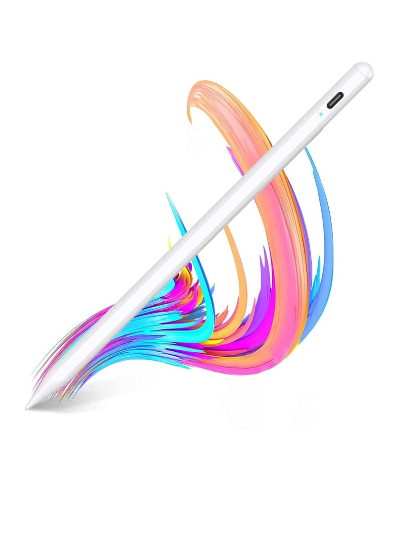 Generic - Stylus Pen for iPad 9 & 10th Generation with Palm Rejection, Active Pen Compatible with iPad 10/9/8/7/6th Generation, iPad Air 5/4/3rd Generation, iPad Pro 11 & 12.9 Inch, iPad Mini 6/5th Generation. - Image 1