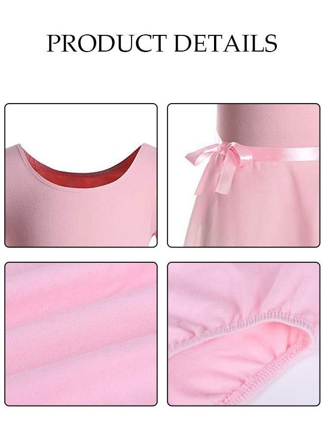 DUNISO Girls Ballet Dresses Leotards with Skirt Dance Dress Ballerina Tutu Outfit Cotton Dress Ballet Skirt Mini Skirt Princess Dresses Dance Wear Clothes for Little Girl  - Image 4