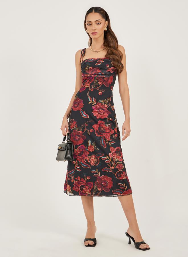 Styli Floral Print Dress - Image 1