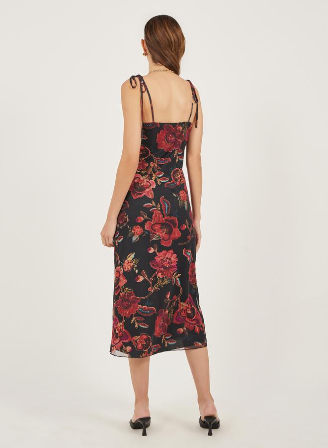 Styli Floral Print Dress - Image 5