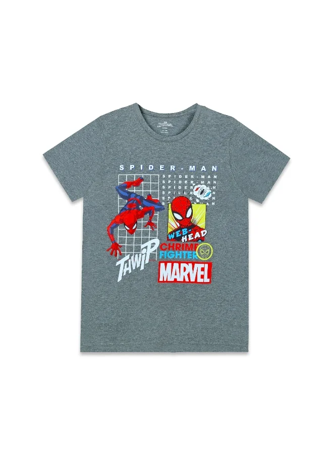 مارفل Marvel Spiderman  Boy's Short Sleeve T-Shirt