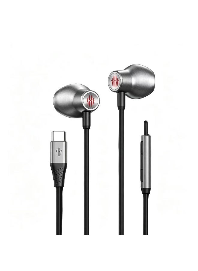 RedMagic Headphone with Type-C port The headphone comes with soft ear tips to fit different ear sizes, dedicated for gaming - Image 2