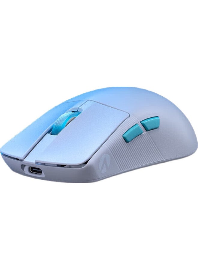 ROG Dragon Scale Ace Aimpoint36K Sensor Wireless Gaming Mouse Lightweight 54G Bluetooth Tri-Mode Mouse Symmetrical Hand-Shaped Rgb Lighting Moon White - Image 2