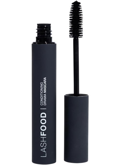 LASHFOOD LashFood Conditioning Drama Black Mascara | Sculpting Nourishing & Strengthening Lashes | Nano-peptide Complex, Arginine, Copper Complex High Pigment Lift, Define Feathery Long Full Eyelashes .27oz 