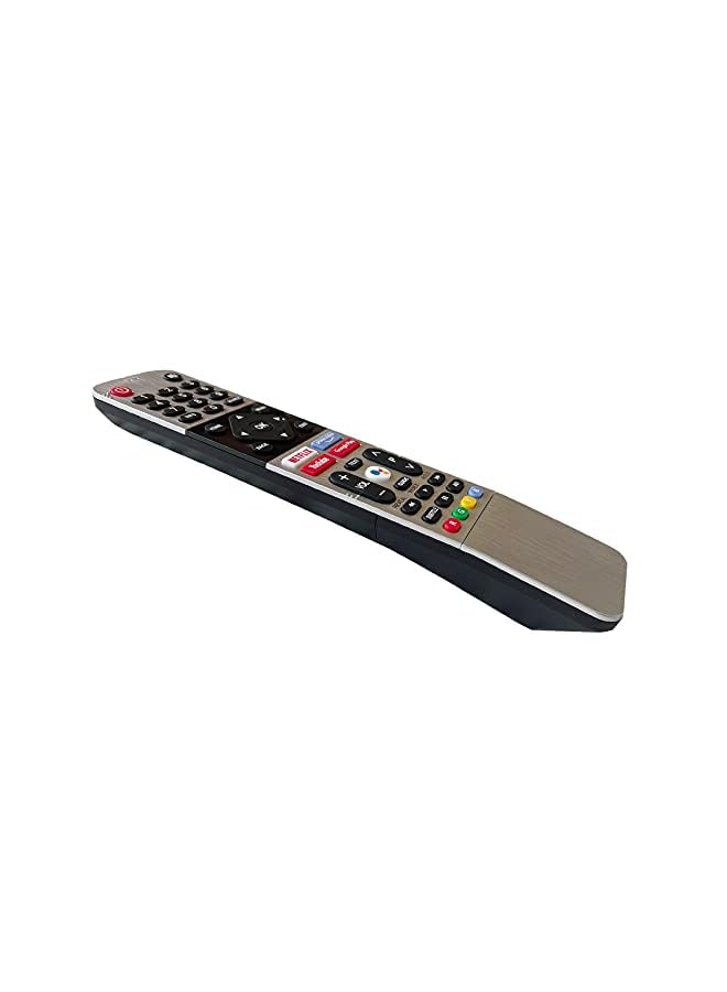 BURAQ New Replacement Remote Controller Compatible with Skyworth Android TV 539C-268920-W010 TB5000 UB5100 UB5500 Without Voice Control Remote, Silver - Image 4