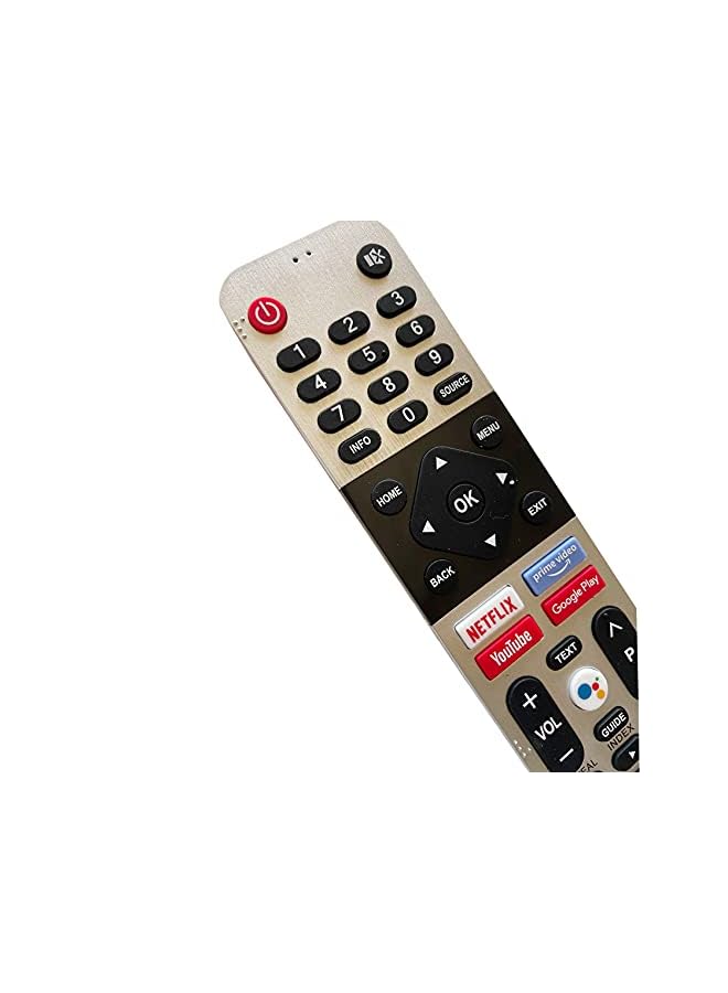 BURAQ New Replacement Remote Controller Compatible with Skyworth Android TV 539C-268920-W010 TB5000 UB5100 UB5500 Without Voice Control Remote, Silver - Image 5