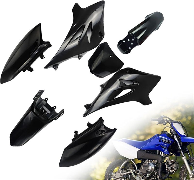 Wivplex Pit Dirt Bike Full Fairing Body Kit - Red - Image 2