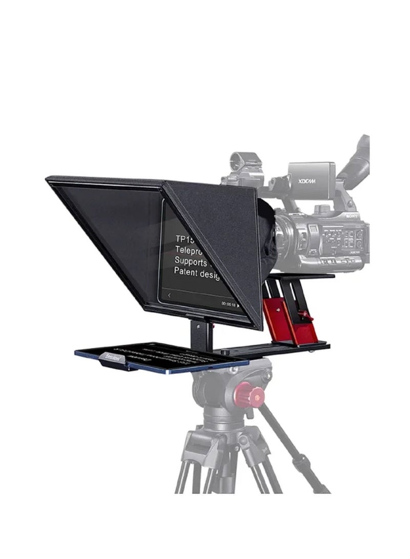Desview TP150 teleprompter With Portable Case and Remote Controller and Exclusive APP