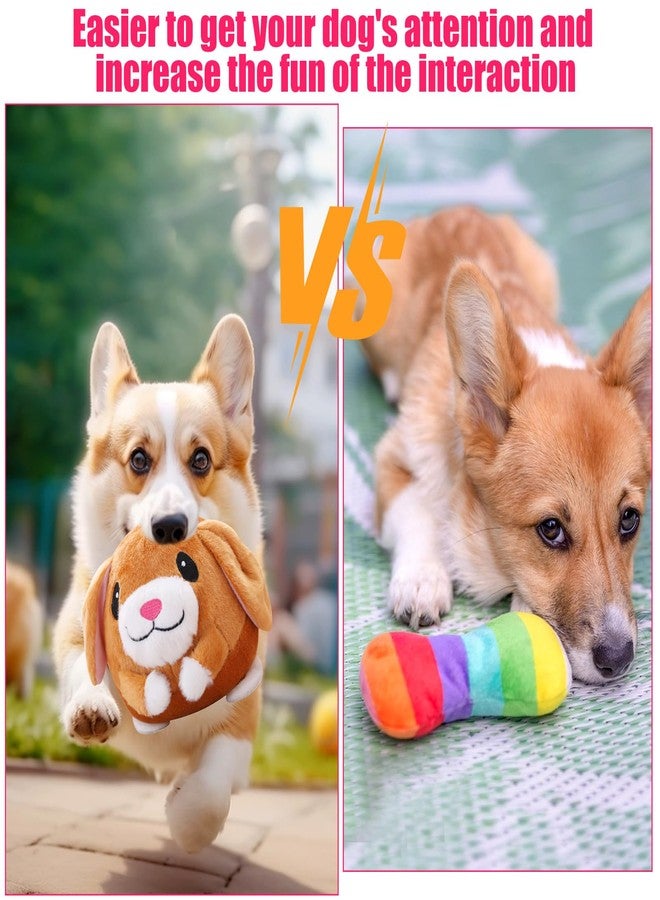 LAIAMER Interactive Plush Dog Toys, Interactive Puppy Toy Bouncing Rolling Dogs Ball Remote Control Dogs Toys with Music,Self Moving Pet Toy for Small/Medium/Large Bored Dog to Keep Them Busy - Image 4